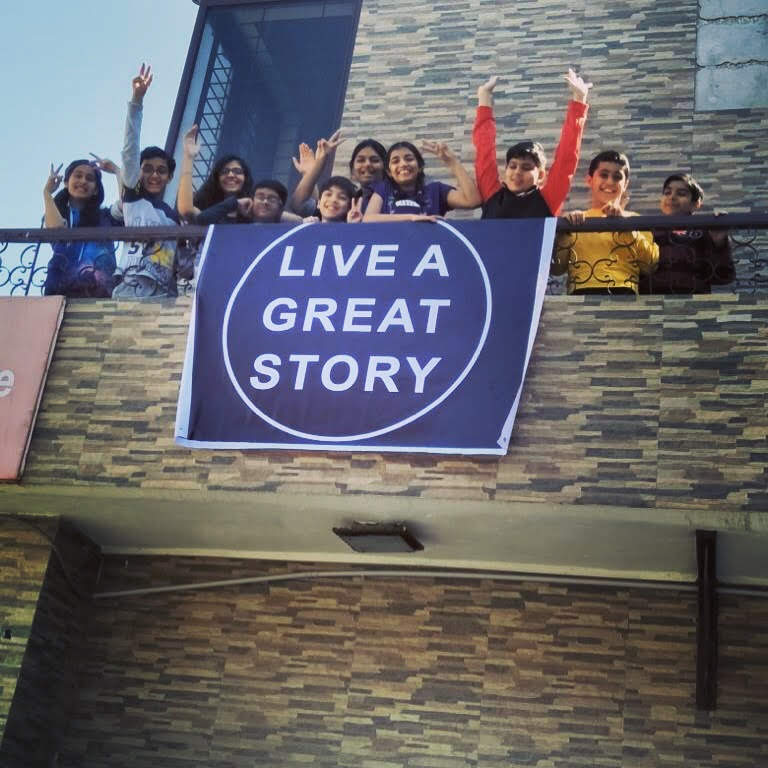 Launchpad high school student at Acton Academy Lahore serving community through real-world project